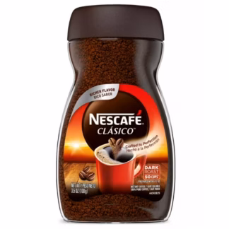 Nescafé Clásico Dark Roast Instant Coffee - 6 Pack - 3.5oz