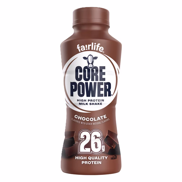 Core Power Protein Shake - 12 Pack - Chocolate 26g 14oz (Plastic)
