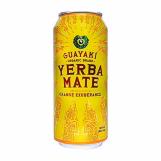 Yerba Madre Orange Exuberance Yerba Mate – 12 Pack – 16oz Cans
