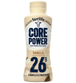 Vanilla Core Power 26g protein shake bottle