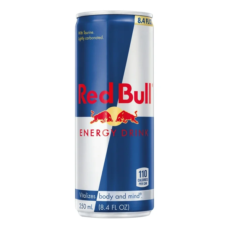 Classic Red Bull 250ml energy drink can