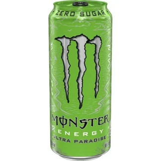 Green Monster Energy Ultra Paradise can