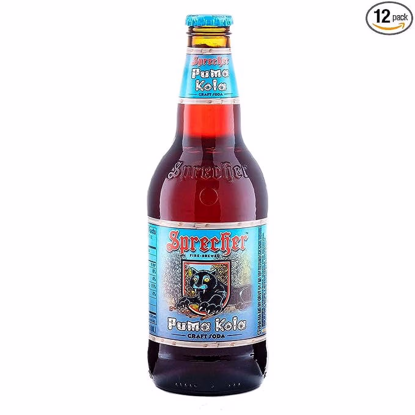 Sprecher Craft Sodas - 24 Pack - Puma Kola 16oz (Glass)