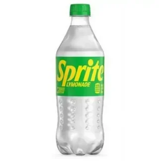 Plastic bottle of Sprite Lemonade