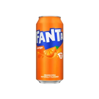 Can of Fanta orange soda