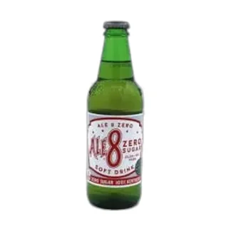 Ale-8-One - 24 Pack - Diet Ginger Ale 12oz Glass