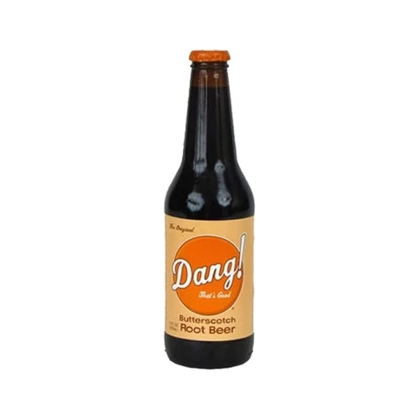 Dang! butterscotch root beer bottle