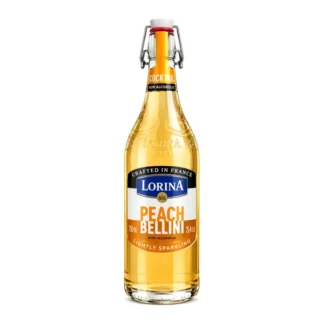 Lorina French Lemonade - 12 Pack - Peach Bellini Mocktail 750ml (Glass)