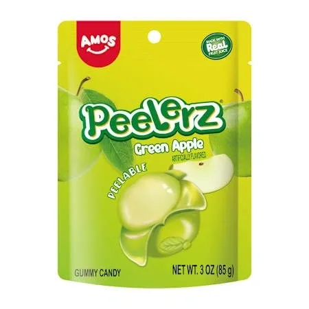 Peelerz Peelable Gummy Candy - 12 Pack - Mango 6oz - Image 10