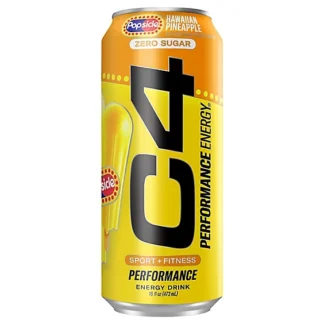 C4 Energy Drink - 12 Pack - Hawaiian Pineapple 16oz (Can)