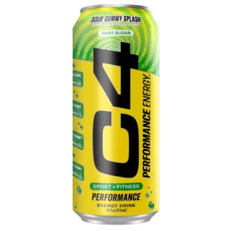 C4 Energy Drink - 12 Pack - Sour Gummy Splash 16oz (Can)
