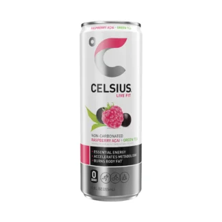 Celsius Energy Drink - 12 Pack - Non-Carbonated Raspberry Acai 12oz (Can)
