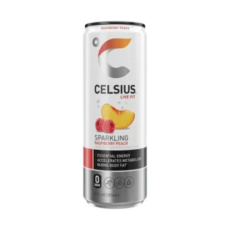 Celsius Energy Drink - 12 Pack - Raspberry Peach 12oz (Can)