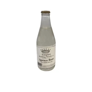 Empire Bottling Works Soda - 24 Pack - Spruce Beer – 12oz (Glass)