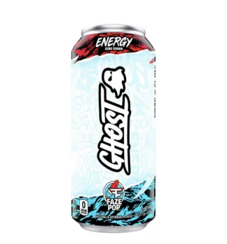 Ghost Energy Drink - 12 Pack - Faze Pop 16oz (Can)