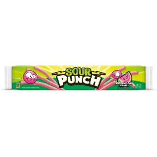 Sour Punch Straws Candy - 24 Pack - Watermelon 2oz