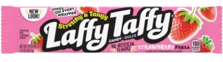 Laffy Taffy Stretchy & Tangy Candy - 24 Pack - Strawberry 0.81oz