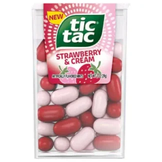 Tic Tac Mints - 12 Pack - Strawberry & Cream