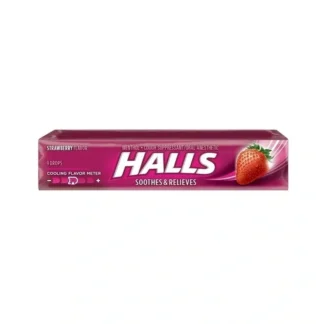 HALLS Cough Drops - 20 Pack - Strawberry