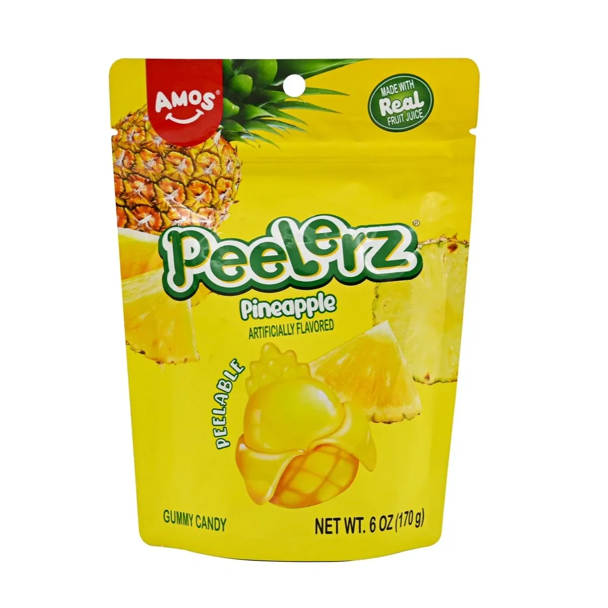 Peelerz Peelable Gummy Candy - 12 Pack - Mango 6oz - Image 7