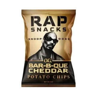 Rap Snacks Potato Chips - 10 Pack - Snoop Dogg BBQ Cheddar 2.5oz