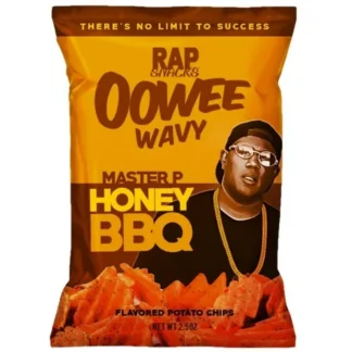 Rap Snacks Potato Chips - 10 Pack - Master P Honey BBQ 2.5oz