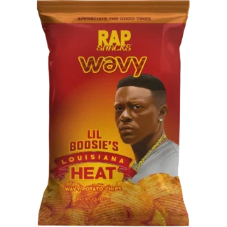 Rap Snacks Potato Chips - 10 Pack - Lil Boosie Louisiana Heat 2.5oz