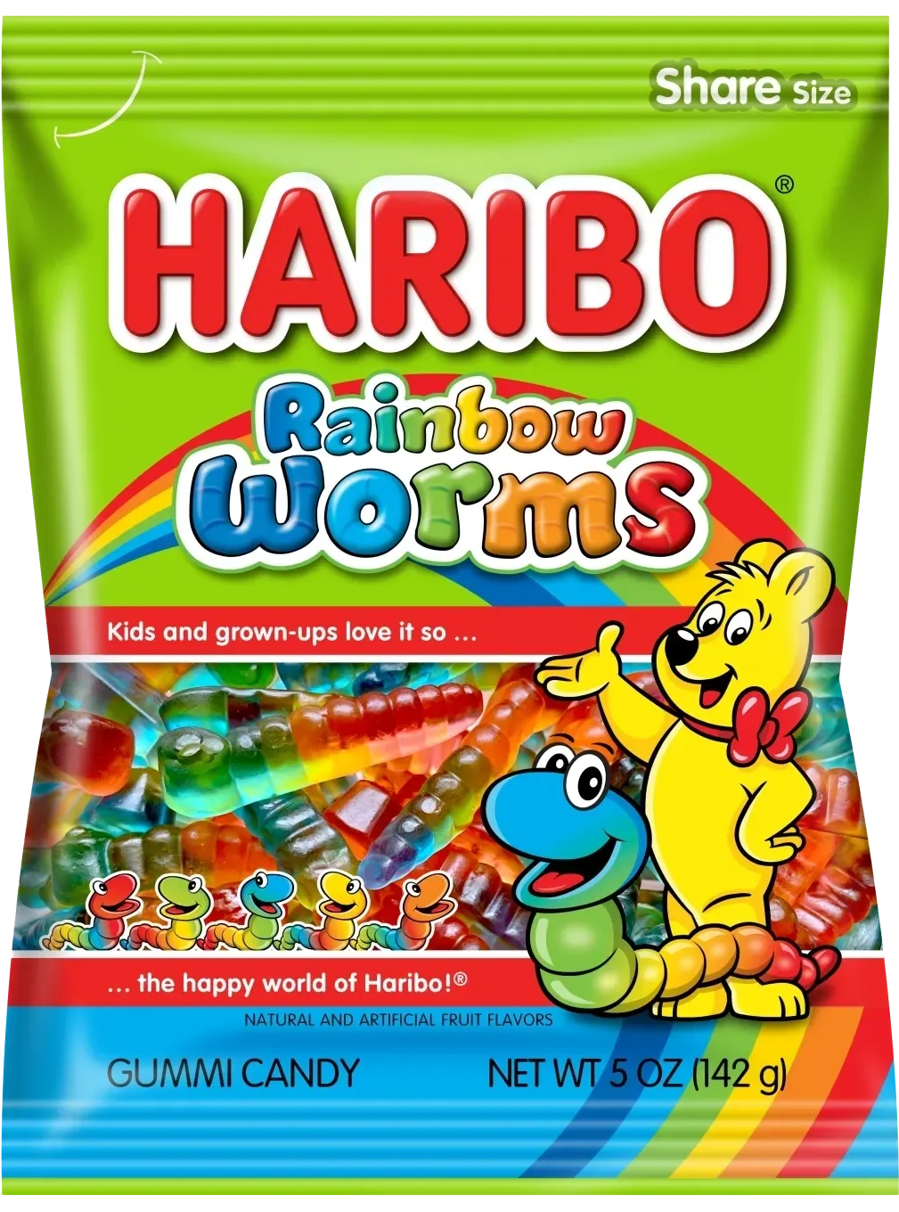 Haribo Gummy Candy Share Size - 12 Pack - Gold Bears 4oz - Image 6