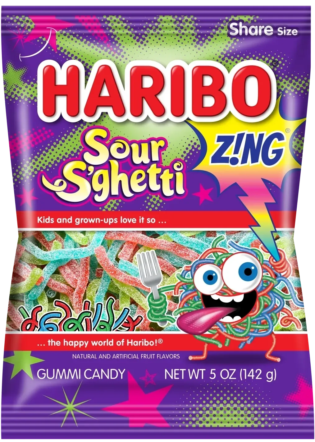 Haribo Gummy Candy Share Size - 12 Pack - Gold Bears 4oz - Image 7
