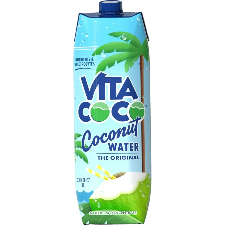 Vita Coco Coconut Water - 12 Pack - Original 1L (Carton)