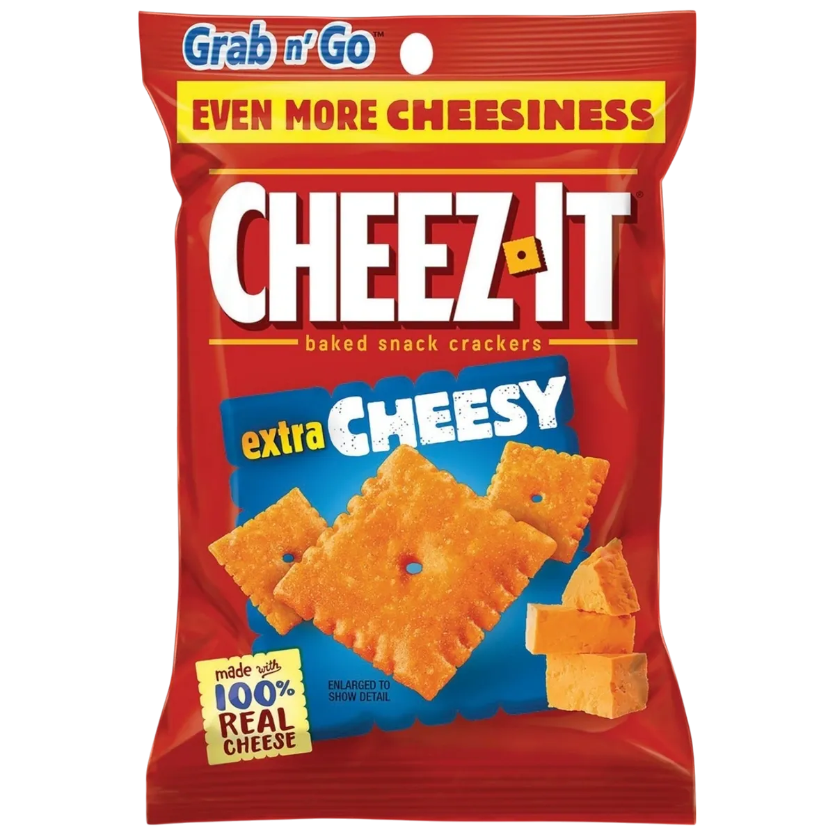 Cheez - 6 Pack - Cheez It Grab & Go Extra Cheesy 3oz