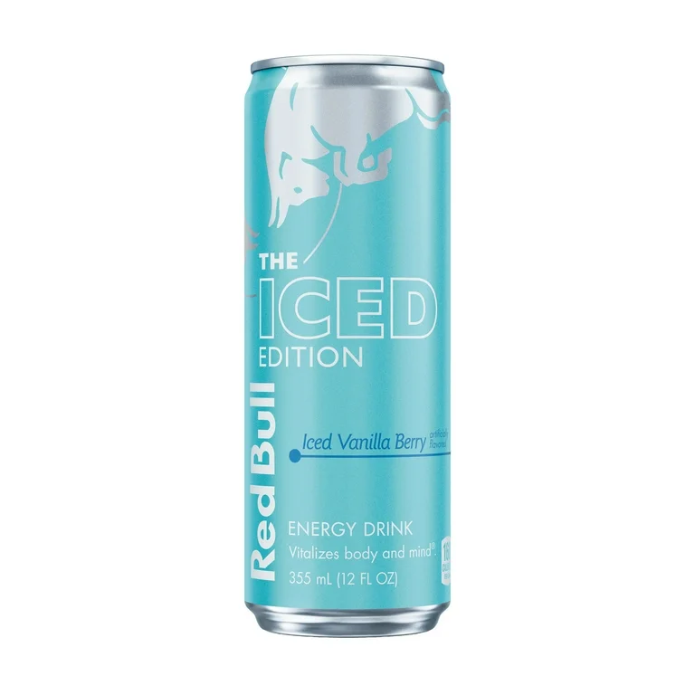 Red Bull Iced Berry Vanilla – 24 Pack 12oz Can