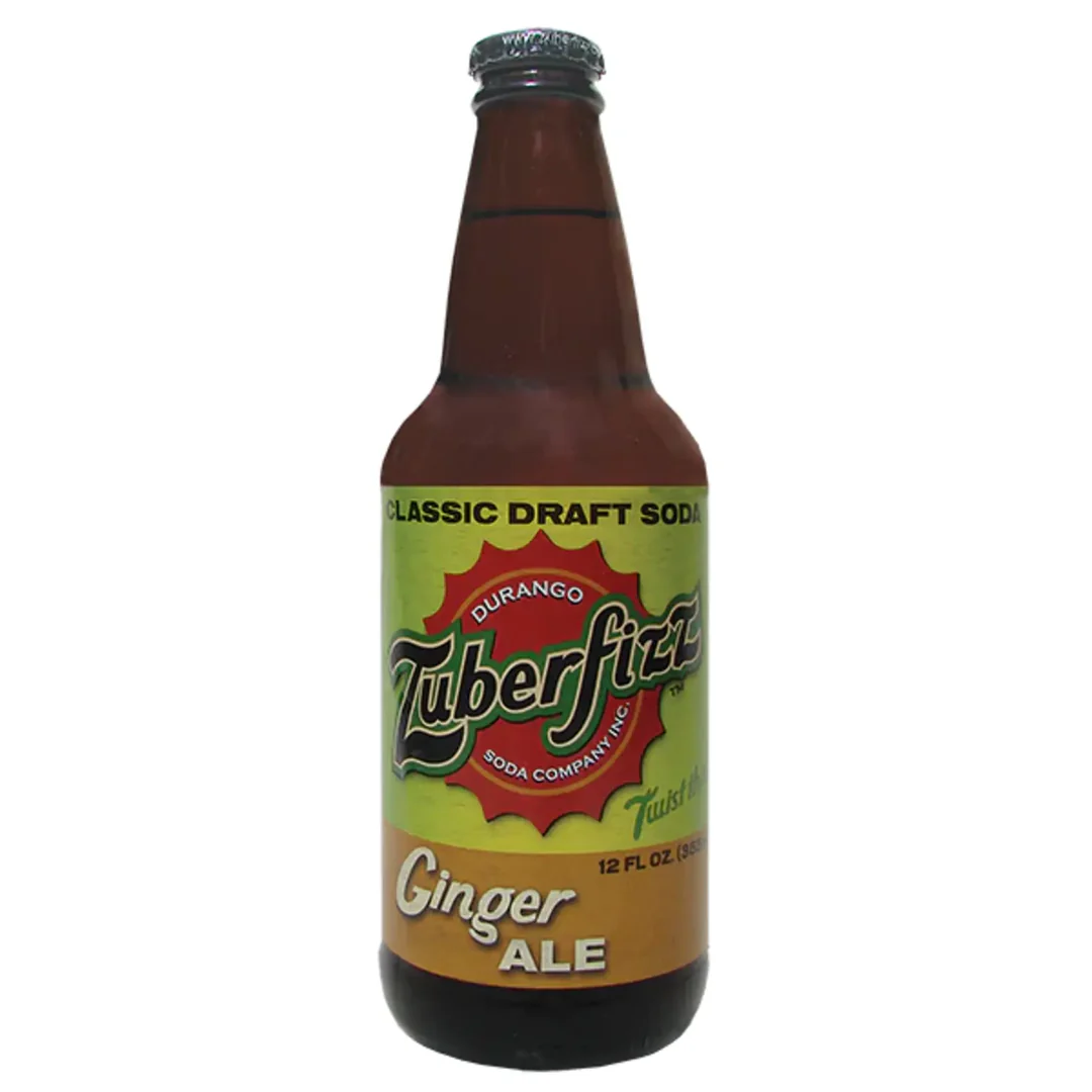 Zuberfizz Ginger Ale – 24 Pack 12oz Glass