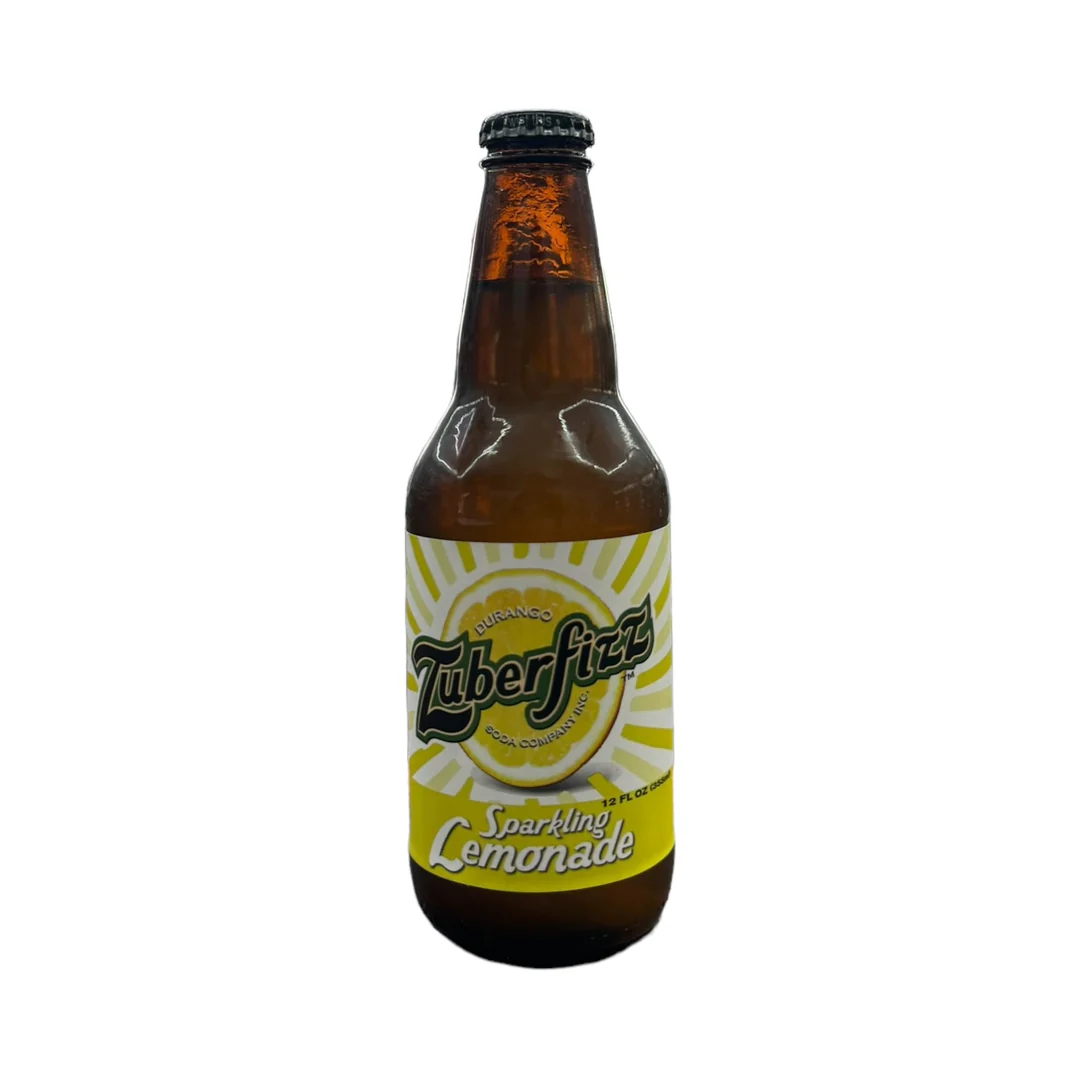 Zuberfizz Sparkling Lemonade – 24 Pack – 12oz Glass