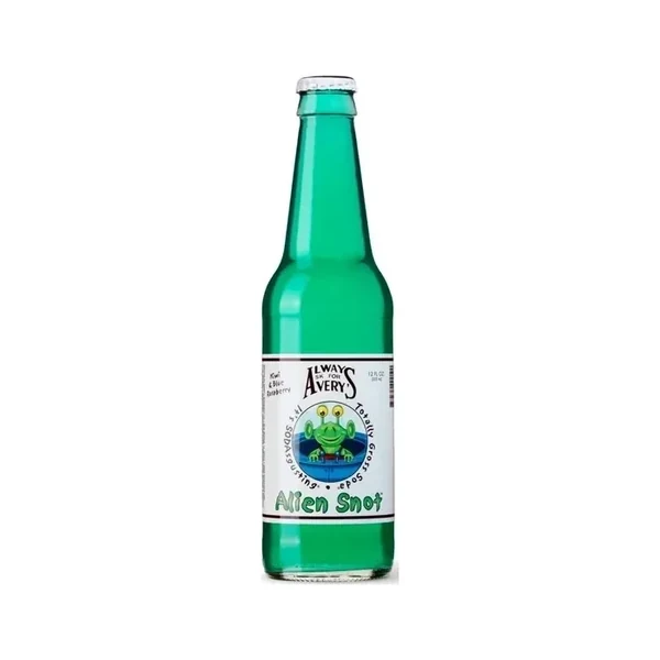 Avery's Soda – 24 Pack – Alien Snot 12oz Glass