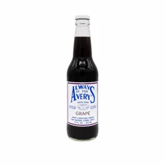 Avery's Soda - 24 Pack - Grape 12oz Glass
