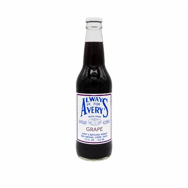Avery's Soda - 24 Pack - Grape 12oz Glass