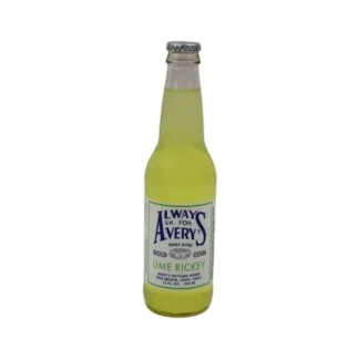 Avery's Soda - 24 Pack - Lime Rickey 12oz Glass