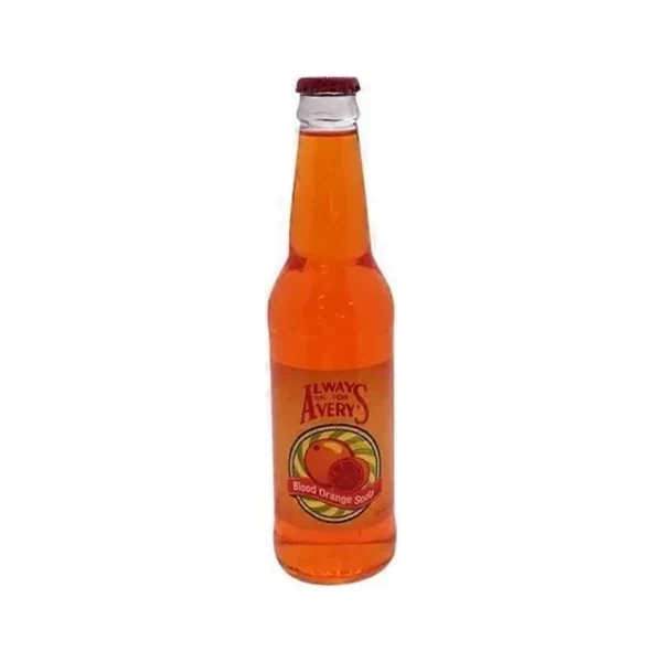 Avery's Soda - 24 Pack - Blood Orange Soda 12oz Glass