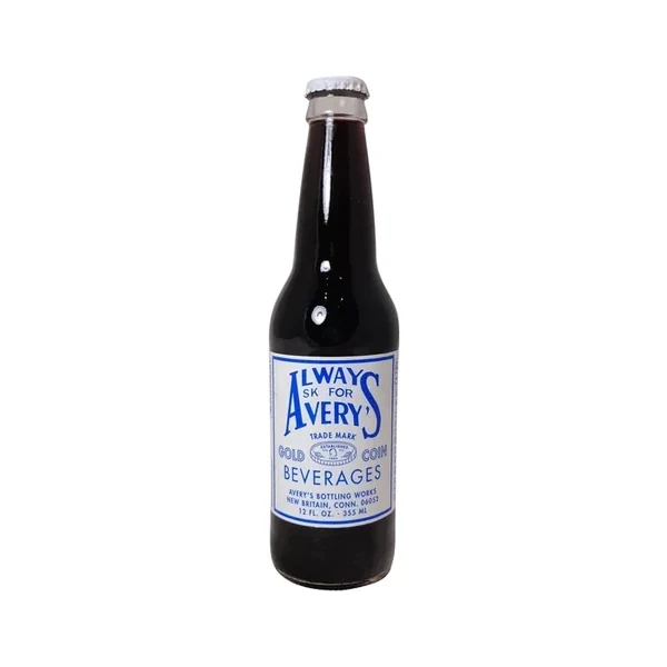 Avery's Soda Black Raspberry - 24 Pack - 12oz (Glass)
