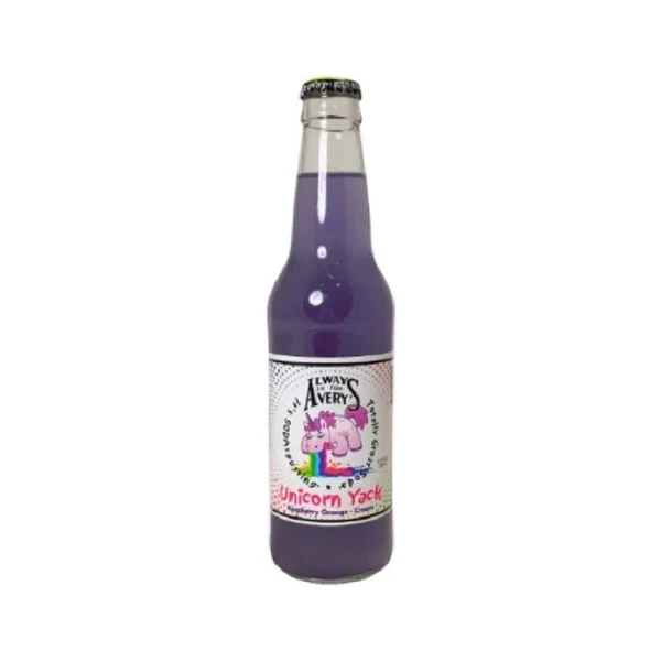 Avery's Soda - 24 Pack - Unicorn Yack 12oz Glass