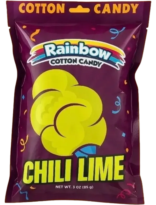 Rainbow Cotton Candy - 10 Pack - Chili Lime 3oz