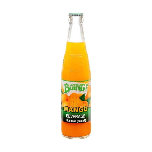 Boing Mango Pulp Beverage - 24 Pack - 12oz (Glass)