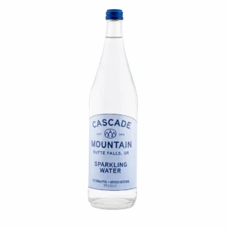Cascade Mountain Sparkling Water - 12 Pack - 28 oz Glass