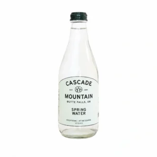 Cascade Mountain Spring Water - 12 Pack - 12 oz Glass