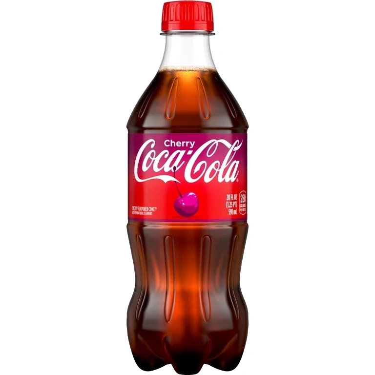 Cherry Coca-Cola - 24 Pack - 20oz (Plastic)