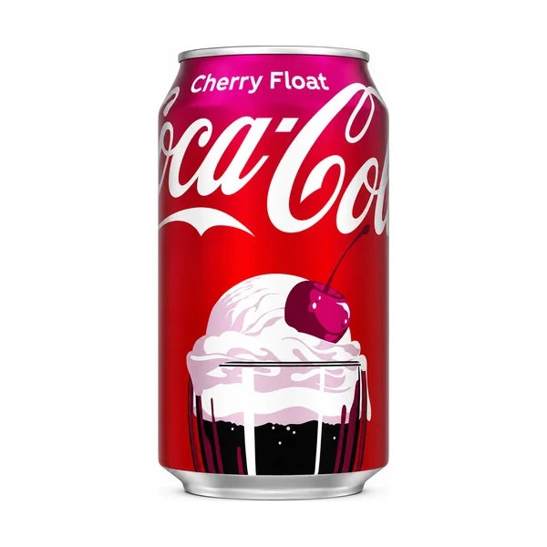 Cherry Coca-Cola Float - 24 Pack - 12oz (Cans)