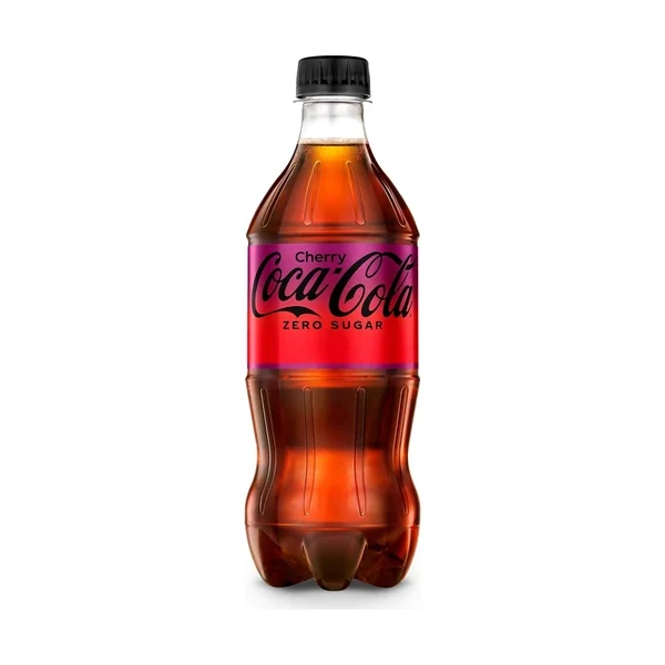 Cherry Coca-Cola Zero Sugar - 24 Pack - 20oz (Plastic)