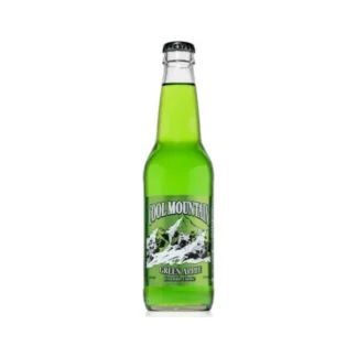 Cool Mountain Soda - 24 Pack - Green Apple 12oz Glass