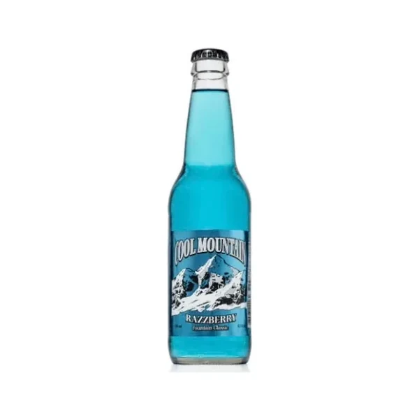 Cool Mountain Soda - 24 Pack - Razzberry 12oz Glass